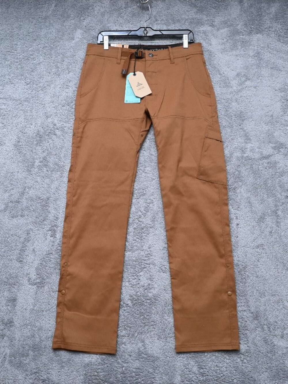 Prana Zion Cargo Stretch Straight leg Hiking Camping Men's Pants 32X32 NWTS